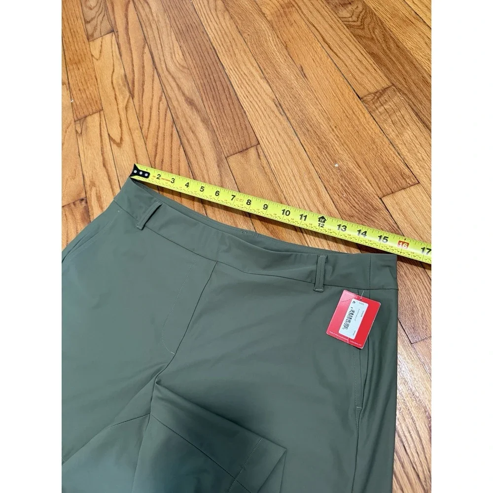 Spanx NWT Green Sunshine 6 Inch Performance Stretch Shorts Size Large